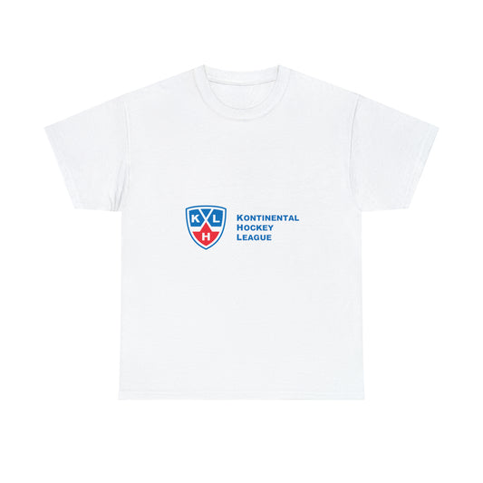 Kontinental Hockey League Unisex Heavy Cotton T-shirt