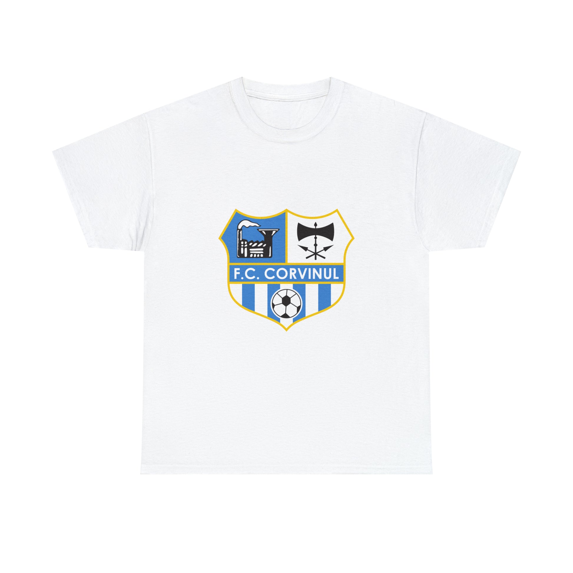 FC Corvinul Hunedoara Unisex Heavy Cotton T-shirt
