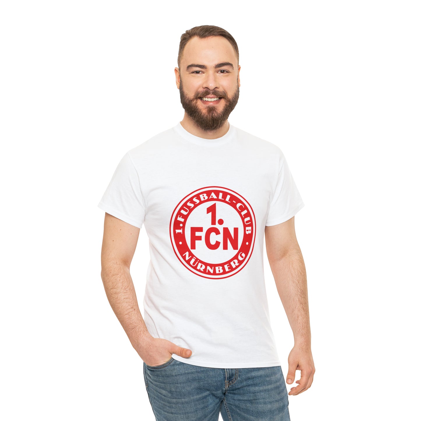 1 FC Nurnberg (1970's logo) Unisex Heavy Cotton T-shirt