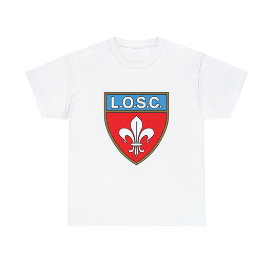 LOSC Lille (60's - early 70's logo) Unisex Heavy Cotton T-shirt