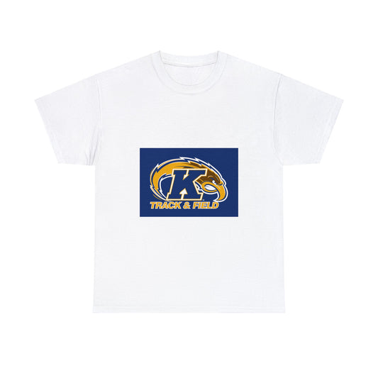 Kent State University Track & Field Unisex Heavy Cotton T-shirt