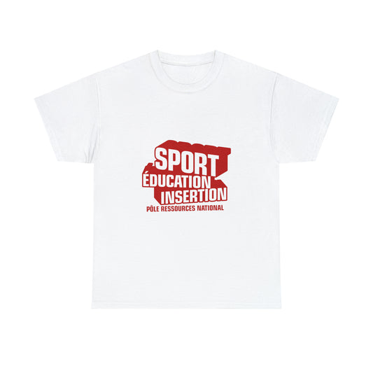 Sport Éducation Insertion Unisex Heavy Cotton T-shirt
