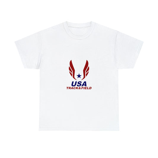 USA Track & Field Unisex Heavy Cotton T-shirt