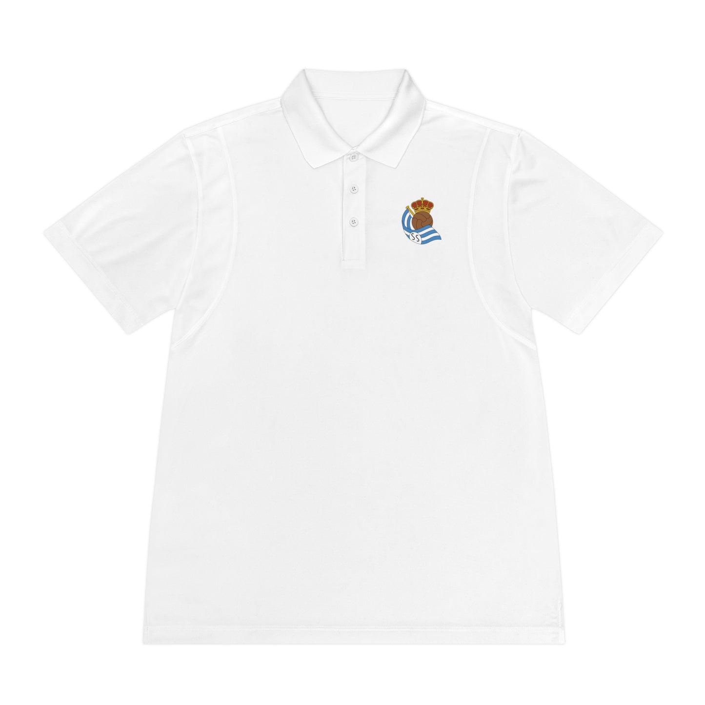 Real Sociedad San-Sebastian (logo of 70's - 80's) Men's Sport Polo Shirt