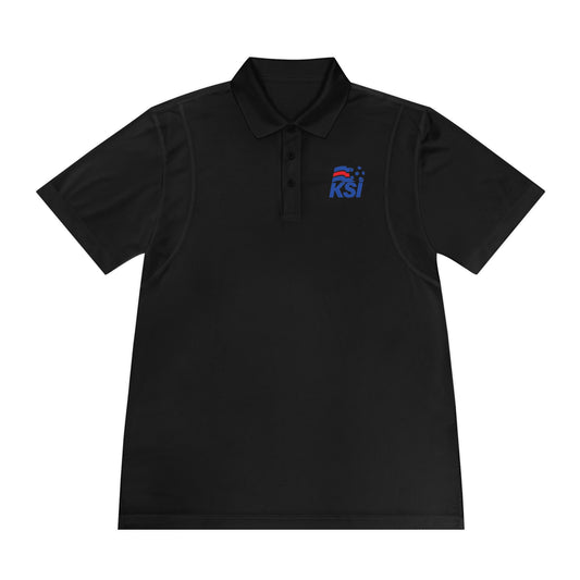 Knattspyrnusamband Islands Men's Sport Polo Shirt